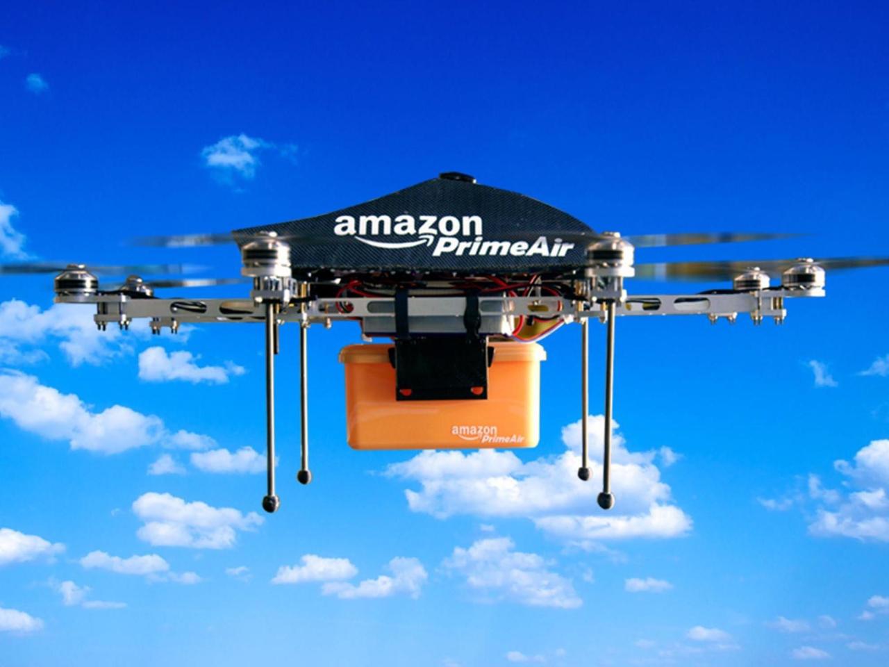 Drones amazon packages does use deliver